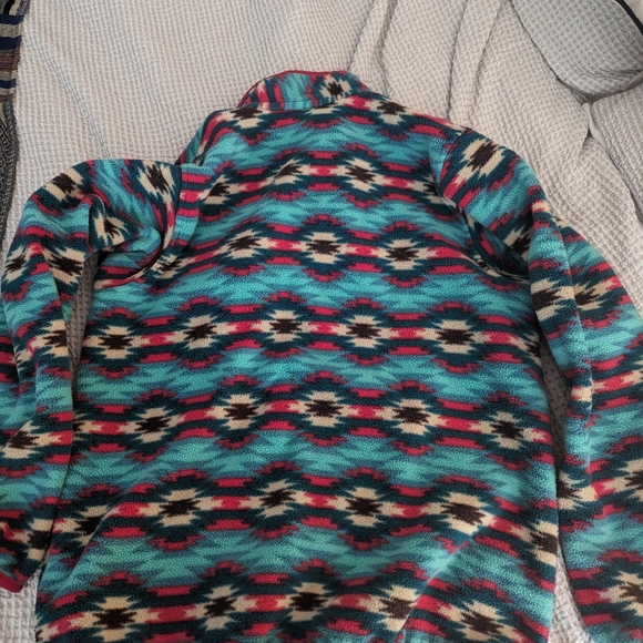 Patagonia snap-T Synchilla pullover Fleece Patterned Vinatge - Picture 2 of 6